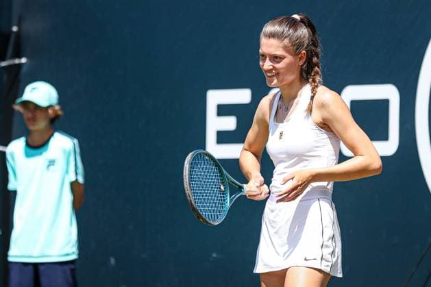 Melchior, Marlene (BTTC Grün-Weiß), Berlin Tennis Junior Open 2025, Berlin, LTTC Rot-Weiß , 21.06.2025, Copyright: xClaudioxGärtnerx