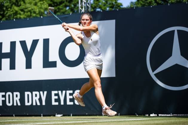 Melchior, Marlene (BTTC Grün-Weiß), Berlin Tennis Junior Open 2025, Berlin, LTTC Rot-Weiß , 21.06.2025, Copyright: xClaudioxGärtnerx