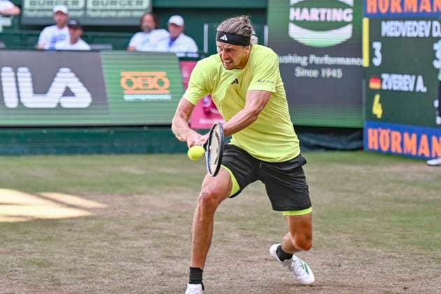 Alexander ZVEREV (GER) 21.06.2025 Tennis TERRA WORTMANN OPEN ATP, Tennis Herren 500, OWL ARENA, TERRA WORTMANN OPEN, NRW Germany