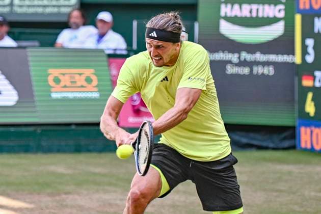 Alexander ZVEREV (GER) 21.06.2025 Tennis TERRA WORTMANN OPEN ATP, Tennis Herren 500, OWL ARENA, TERRA WORTMANN OPEN, NRW Germany