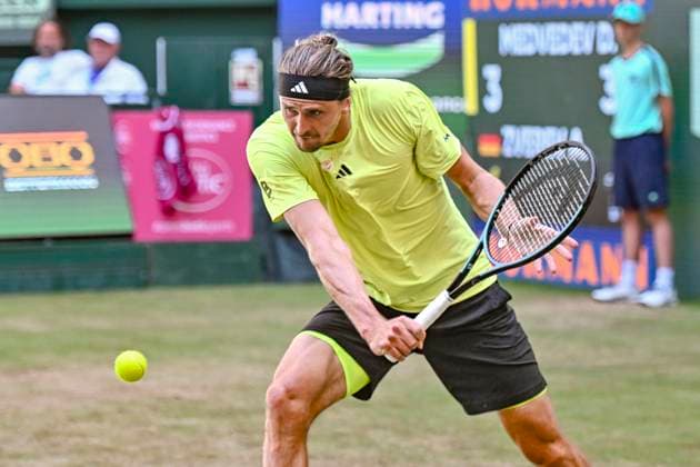 Alexander ZVEREV (GER) 21.06.2025 Tennis TERRA WORTMANN OPEN ATP, Tennis Herren 500, OWL ARENA, TERRA WORTMANN OPEN, NRW Germany