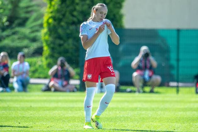 RECORD DATE NOT STATED TARNOBRZEG 21.06.2025 PILKA NOZNA MISTRZOSTWA EUROPY U19 KOBIET 2025 FOOTBALL WOMEN S U19 European Championship, EM, Europameisterschaft 2025 SZWECJA v POLSKA --- SWEDEN v POLAND N Z WERONIKA ARASNIEWICZ FOT. DOROTA PROKOP ARENA AKCJI NEWSPIX.PL --- newspix.pl 
