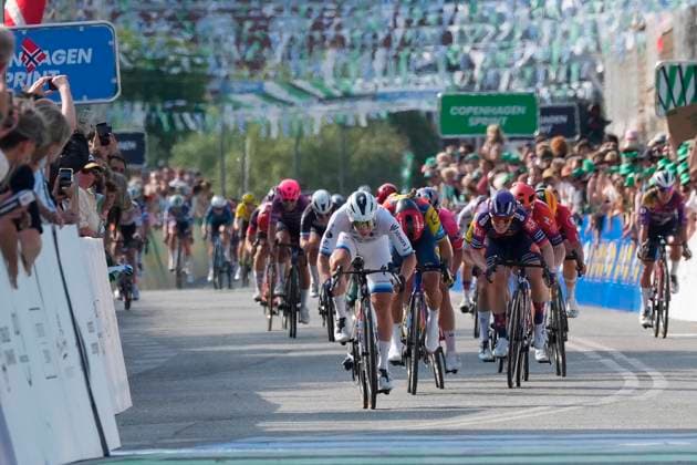 Cycling: Copenhagen Sprint - Womens Race Dutch European Champion Lorena Wiebes (SD Worx) crosses the finish line to win the women s Cycling World Tour race Copenhagen Sprint starting in Roskilde and finishing in Copenhagen, Denmark, Saturday June 21, 2025. (Photo: Ida Marie Odgaard Scanpix 2025) , Roskilde-Copenhagen Denmark Copyright: IdaxMariexOdgaardx spdk20250621-171520-L