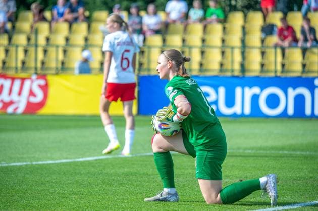 RECORD DATE NOT STATED TARNOBRZEG 21.06.2025 PILKA NOZNA MISTRZOSTWA EUROPY U19 KOBIET 2025 FOOTBALL WOMEN S U19 European Championship, EM, Europameisterschaft 2025 SZWECJA v POLSKA --- SWEDEN v POLAND N Z JULIA WOZNIAK FOT. DOROTA PROKOP ARENA AKCJI NEWSPIX.PL --- newspix.pl 