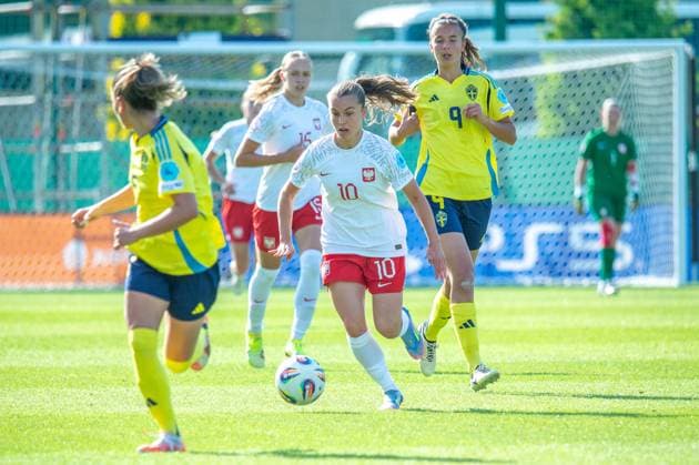 RECORD DATE NOT STATED TARNOBRZEG 21.06.2025 PILKA NOZNA MISTRZOSTWA EUROPY U19 KOBIET 2025 FOOTBALL WOMEN S U19 European Championship, EM, Europameisterschaft 2025 SZWECJA v POLSKA --- SWEDEN v POLAND N Z MAJA ZIELINSKA FOT. DOROTA PROKOP ARENA AKCJI NEWSPIX.PL --- newspix.pl 