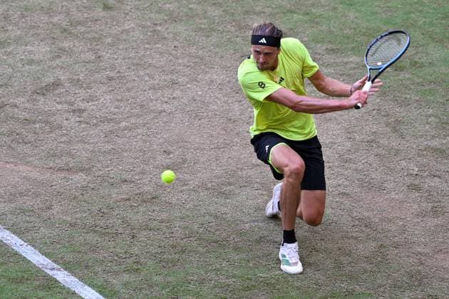 Halle, OWL Arena, 21.06.25, GER, Herren, Tennis, Terra Wortmann Open 2025, Halbfinale Bild: Alexander ZVEREV (Deutschland) Nordrhein-Westfalen Deutschland