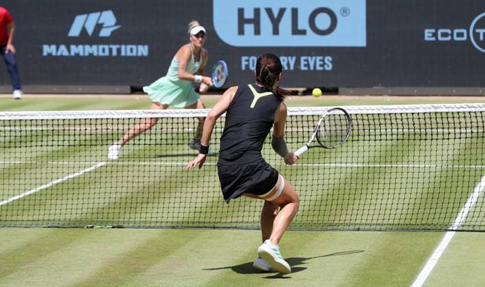 Marketa Vondrousova (CZE) vs Wang Xinyu (CHN) im Steffi Graf Stadion Finale HYLO Berlin Tennis Open Damen auf Rasen 22.06.2025