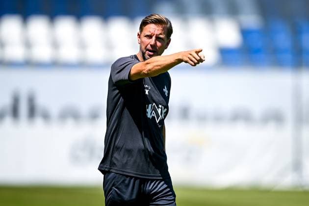 Florian Kohfeldt (SV Darmstadt 98, Trainer) gestikuliert, GER, Trainingsauftakt, SV Darmstadt 98 Fussball, 2. Bundesliga, Spielzeit 2025 2026, 22.06.2025 GER, Trainingsauftakt, SV Darmstadt 98 Fussball, 2. Bundesliga, Spielzeit 2025 2026, 22.06.2025 Darmstadt