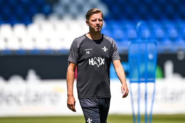 Florian Kohfeldt (SV Darmstadt 98, Trainer), GER, Trainingsauftakt, SV Darmstadt 98 Fussball, 2. Bundesliga, Spielzeit 2025 2026, 22.06.2025 GER, Trainingsauftakt, SV Darmstadt 98 Fussball, 2. Bundesliga, Spielzeit 2025 2026, 22.06.2025 Darmstadt