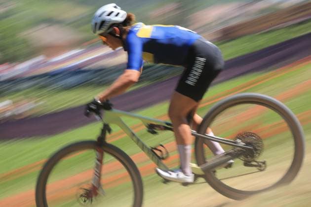 22nd June 2025, Val di Sole, Trentino, Italy; UCI Mountain Bike World Cup, Day 3; Jenny RISSVEDS (SWE)  ActionPlus12804121 PierrexTeyssot