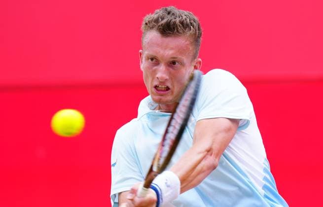 Jiri Lehecka in action during the Final Queen s Club Championships, Day 14, Queen s Club, West Kensington, London, UK - 22 Jun 2025  Copyright: xJavierxGarcia Shutterstockx 15366611h