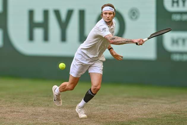Alexander Bublik KAZ 22.06.2025 Tennis TERRA WORTMANN OPEN ATP, Tennis Herren 500, OWL ARENA, TERRA WORTMANN OPEN, NRW Germany