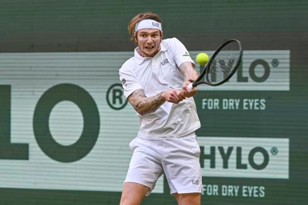 Alexander Bublik KAZ 22.06.2025 Tennis TERRA WORTMANN OPEN ATP, Tennis Herren 500, OWL ARENA, TERRA WORTMANN OPEN, NRW Germany