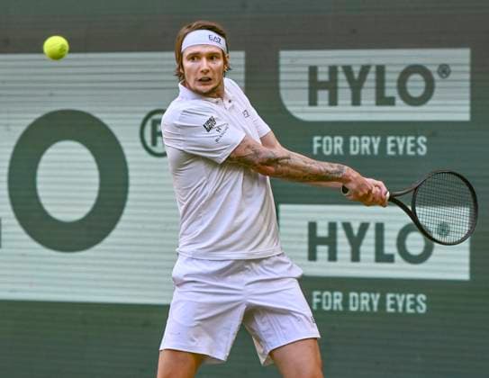 Alexander Bublik KAZ 22.06.2025 Tennis TERRA WORTMANN OPEN ATP, Tennis Herren 500, OWL ARENA, TERRA WORTMANN OPEN, NRW Germany