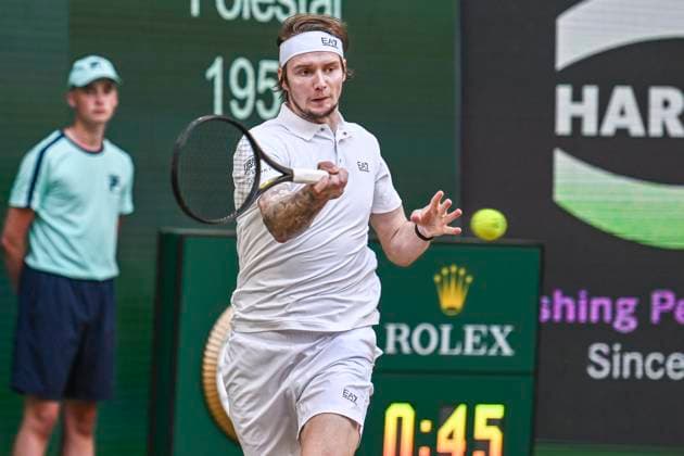 Alexander Bublik KAZ 22.06.2025 Tennis TERRA WORTMANN OPEN ATP, Tennis Herren 500, OWL ARENA, TERRA WORTMANN OPEN, NRW Germany