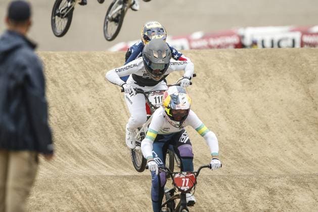 ARNHEM - Laura Smulders during the 12th edition of the BMX World Cup on June 22, 2025 in Arnhem. ANP BART STOUTJESDIJK xVIxANPxSportx xxANPxIVx 530309474 originalFilename: 530309474.jpg