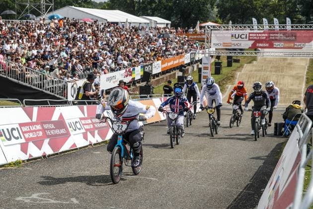ARNHEM - Cullen Ross during the 12th edition of the BMX World Cup on June 22, 2025 in Arnhem. ANP BART STOUTJESDIJK xVIxANPxSportx xxANPxIVx 530309516 originalFilename: 530309516.jpg