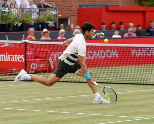 Tennis - 2025 ATP, Tennis Herren Men s HSBC Men™s Championships - Singles Final - Carlos Alcaraz (Sp) vs Jiri Lehecka (Czech) - Queen™s Club - Sunday 22nd June 2025 Carlos Alcaraz of Spain 