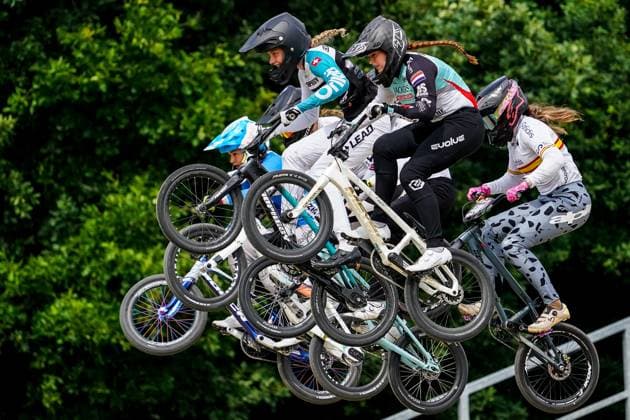 Sport Bilder des Tages ARNHEM, 22-06-2025 , Papendal , Cycling , UCI BMX Racing World Cup 2025 , Lissi van Schijndel (535) UCI BMX Racing World Cup 2025  x29858274x Copyright: