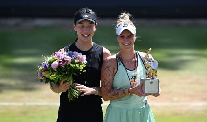 2025 Berlin Tennis OPEN by HYLO Marketa Vondrousova (CZE) , Winner Runner Up: Xinyu Wang (CHN)