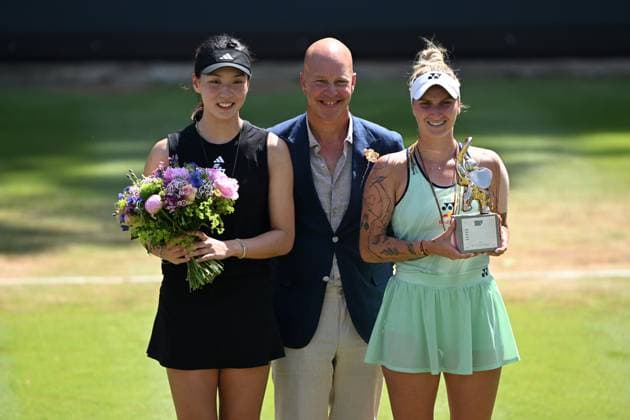 2025 Berlin Tennis OPEN by HYLO Marketa Vondrousova (CZE) , Winner Runner Up: Xinyu Wang (CHN)