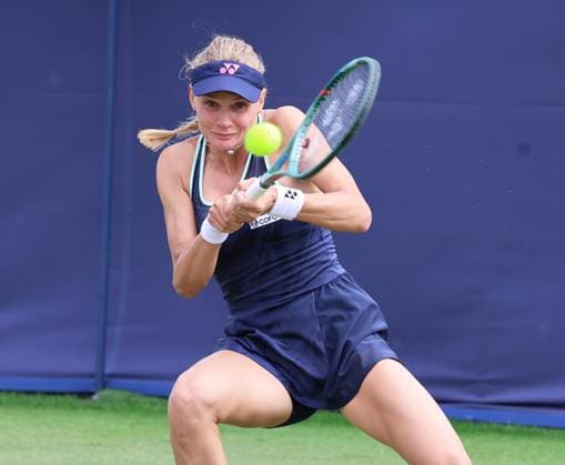 TENNIS - WTA, Tennis Damen Eastbourne Open EASTBOURNE,ENGLAND,24.JUN.25 - TENNIS - WTA Tour, Eastbourne Open. Image shows Dayana Yastremska (UKR).  GEPAxpictures xAlanxGrieves