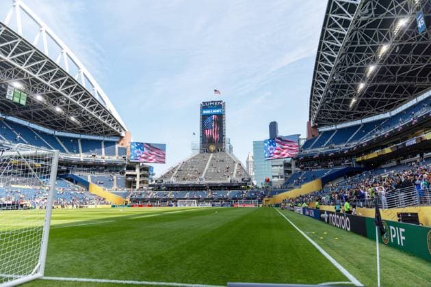 June 23, 2025, Seattle, Seattle, USA: View of the game turf before the game at the FIFA Club World Cup - Seattle Sounders vs Paris Saint Germain, that took place at Lumen Field in Seattle, Washington, USA. Seattle USA - ZUMAl181 20250623_zsp_l181_065 Copyright: xMelissaxLevinx