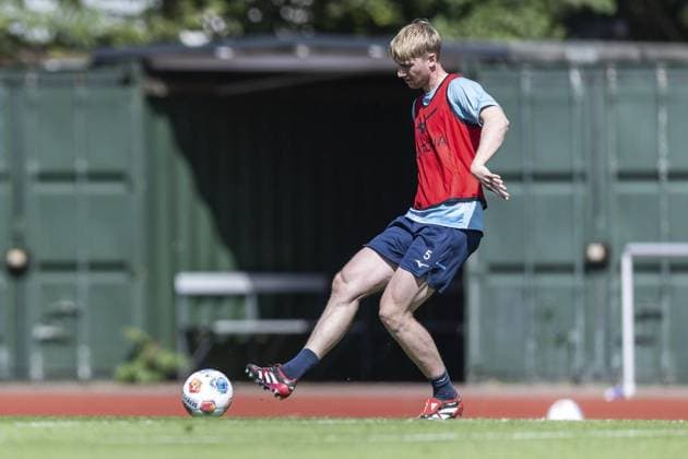 Trainingsauftakt VfL Bochum ** NUR FÜR REDAKTIONELLE ZWECKE ** EDITORIAL USE ONLY **<p>Colin Kleine-Bekel ( Bochum ). Der Trainingsauftakt des VfL Bochum findet am Mittwoch, dem 25.06.2025, statt. Bochum Copyright: JonasxRichter