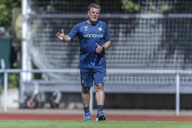 Trainingsauftakt VfL Bochum ** NUR FÜR REDAKTIONELLE ZWECKE ** EDITORIAL USE ONLY **<p>Dieter Hecking ( Trainer Bochum ). Der Trainingsauftakt des VfL Bochum findet am Mittwoch, dem 25.06.2025, statt. Bochum Copyright: JonasxRichter