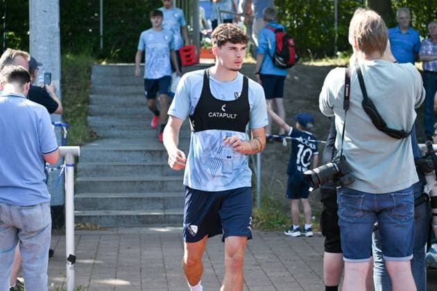 Moritz Broschinski (VfL Bochum) 25.06.2025, Fussball 2. Bundesliga, Saison 2025 2026, Trainingsauftakt VfL Bochum Bochum Nordrhein Westfalen Deutschland
