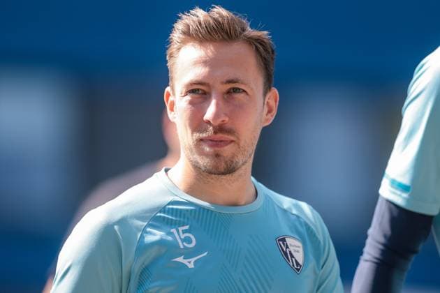 25.06.2025, Trainingsauftakt VfL Bochum 1848, Felix Passlack (VfL Bochum 1848), Bochum Trainingsgelände VfL Bochum 1848 NRW Deutschland xRHR-FOTO DEx