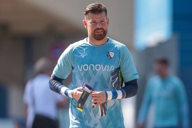25.06.2025, Trainingsauftakt VfL Bochum 1848, Torwart Timo Horn (VfL Bochum 1848), Bochum Trainingsgelände VfL Bochum 1848 NRW Deutschland xRHR-FOTO DEx
