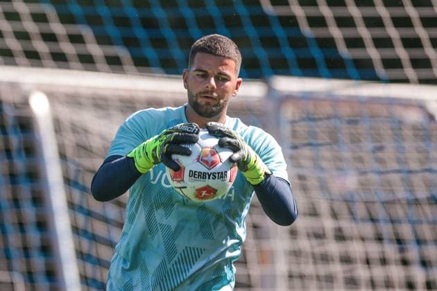 25.06.2025, Trainingsauftakt VfL Bochum 1848, Torwart Niclas Thiede (VfL Bochum 1848), Bochum Trainingsgelände VfL Bochum 1848 NRW Deutschland xRHR-FOTO DEx