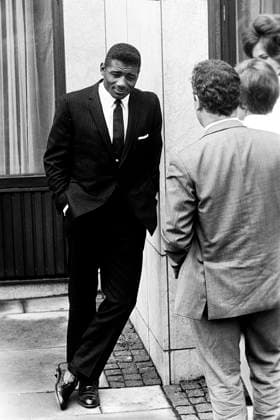 680829 Boxning, VM, Patterson - Ellis, Presskonferens: Floyd Patterson pa presskonferensen. *** 680829 Boxing, World Championships, Patterson Ellis, Press conference Floyd Patterson at the press conference  Copyright: BILDBYRAN BB680829BB005