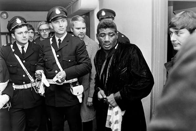 680914 Boxning, VM, Floyd Patterson - Jimmy Ellis: Floyd Patterson efter matchen. *** 680914 Boxing, World Championships, Floyd Patterson Jimmy Ellis Floyd Patterson after the match  Copyright: BILDBYRAN BB680914BB011