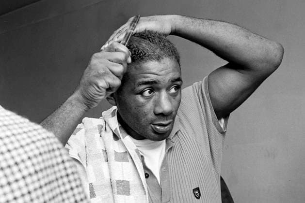 680914 Boxning, VM, Floyd Patterson - Jimmy Ellis: Folyd Patterson efter matchen *** 680914 Boxing, World Championships, Floyd Patterson Jimmy Ellis Folyd Patterson after the match  Copyright: BILDBYRAN BB680914BB018