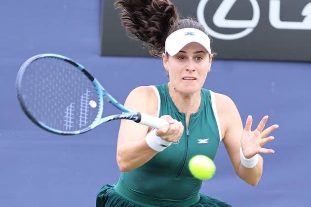 TENNIS - Eastbourne Open EASTBOURNE,ENGLAND,25.JUN.25 - TENNIS - WTA, Tennis Damen Tour, Eastbourne Open. Image shows Kimberly Birrell (AUS).  GEPAxpictures xAlanxGrieves
