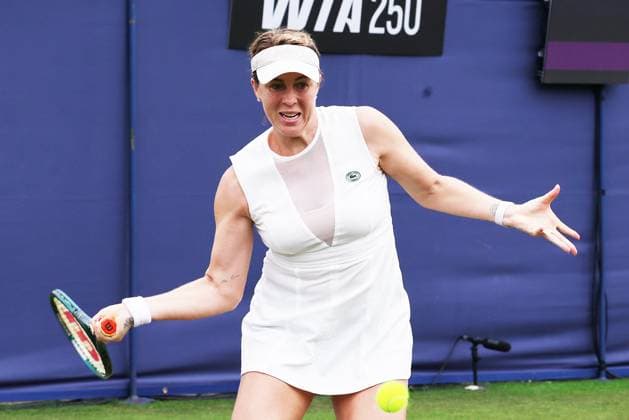 TENNIS - Eastbourne Open EASTBOURNE,ENGLAND,25.JUN.25 - TENNIS - WTA, Tennis Damen Tour, Eastbourne Open. Image shows Anastasia Pavlyuchenkova (RUS).  GEPAxpictures xAlanxGrieves