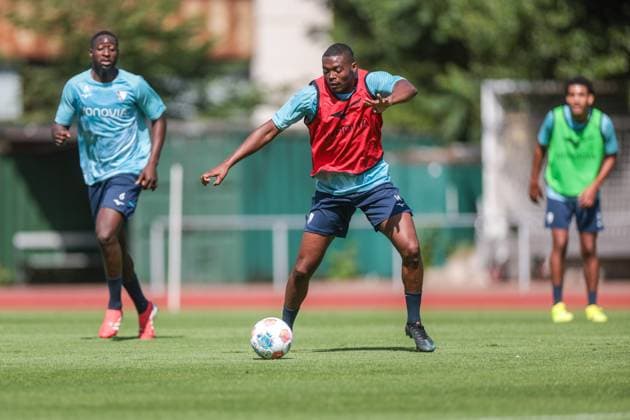 25.06.2025, Trainingsauftakt VfL Bochum 1848, Mathis Clairicia (VfL Bochum 1848), Bochum Trainingsgelände VfL Bochum 1848 NRW Deutschland xRHR-FOTO DEx