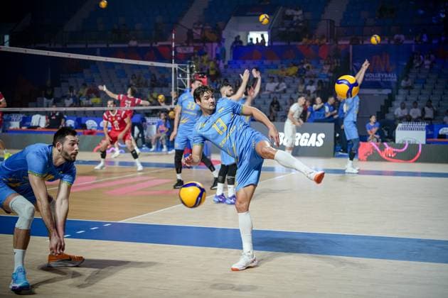 Volleyball - FIVB Men s Volleyball Nations League - Ukraine - France - 25.06.2025 Tupchii Bulgaria Copyright: xYulianxTodorovx