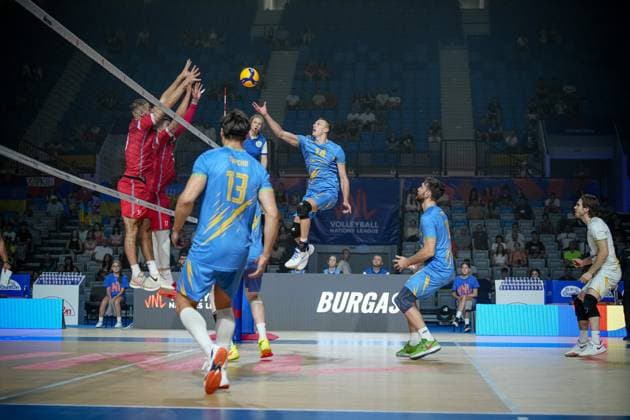 Volleyball - FIVB Men s Volleyball Nations League - Ukraine - France - 25.06.2025 Kovalov Bulgaria Copyright: xYulianxTodorovx