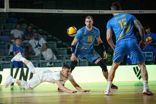 Volleyball - FIVB Men s Volleyball Nations League - Ukraine - France - 25.06.2025 Poluian, Boiko Bulgaria Copyright: xYulianxTodorovx