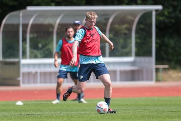 25.06.2025, Trainingsauftakt VfL Bochum 1848, Colin Kleine-Bekel (VfL Bochum 1848), Bochum Trainingsgelände VfL Bochum 1848 NRW Deutschland xRHR-FOTO DEx