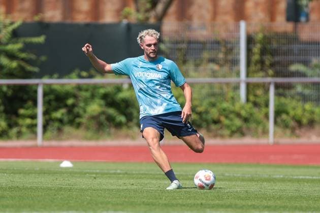 25.06.2025, Trainingsauftakt VfL Bochum 1848, Philipp Strompf (VfL Bochum 1848), Bochum Trainingsgelände VfL Bochum 1848 NRW Deutschland xRHR-FOTO DEx