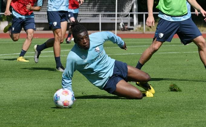 Samuel Bamba (VfL Bochum) 25.06.2025, Fussball 2. Bundesliga, Saison 2025 2026, Trainingsauftakt VfL Bochum Bochum Nordrhein Westfalen Deutschland