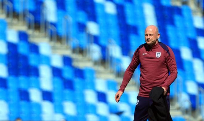 England Under 21 manager Lee Carsley ahead of kick off England U21, U 21 v Netherlands U21, UEFA U21 Championship, Semi-Final, National Football Stadium, Bratislava, Slovakia - 25 Jun 2025Bratislava National Football Stadium Slovakia  Copyright: xNikolaxKrstic Shutterstockx 15373680h