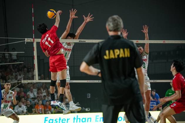 Volleyball - FIVB Men s Volleyball Nations League - Bulgaria - Japan - 25.06.2025 Simeon Nikolov Bulgaria Copyright: xYulianxTodorovx