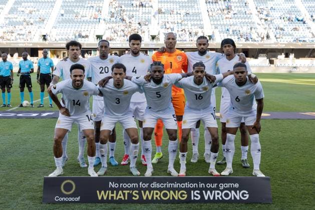 Honduras vs Curacao - Concacaf Gold Cup 2025 Players of Curacao pose before the start the Concacaf Gold Cup Group B match between Curacao and Honduras. on June 24, 2025 at PayPal Park in San Jose, California. (Photo by Ismael Sanchez Garcia Eyepix Group) Copyright: xIsmaelxSanchezxGarcia xEyepixxGroupx ISG_24062025_159968