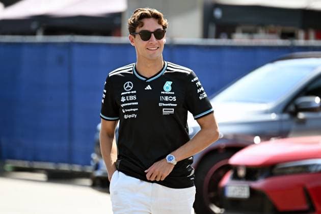 26.06.2025, xsvx, Motorsport FIA Formel 1, Grand Prix von Österreich v.l. George Russell (Mercedes AMG Petronas) Startnummer 63 (FIA REGULATIONS PROHIBIT ANY USE OF PHOTOGRAPHS as IMAGE SEQUENCES and or QUASI-VIDEO) Zeltweg-Spielberg