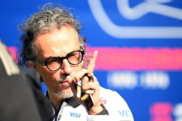26.06.2025, xsvx, Motorsport FIA Formel 1, Grand Prix von Österreich v.l. Laurent Mekies Motorsportingenieur und Teamchef des (Visa Cash App RB) Racing Bulls Teams (FIA REGULATIONS PROHIBIT ANY USE OF PHOTOGRAPHS as IMAGE SEQUENCES and or QUASI-VIDEO) Zeltweg-Spielberg